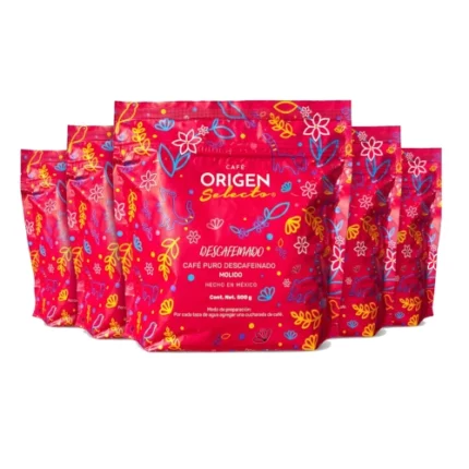 Café Orgánico Molido Origen Selecto Pack X 5kg Descafeinado