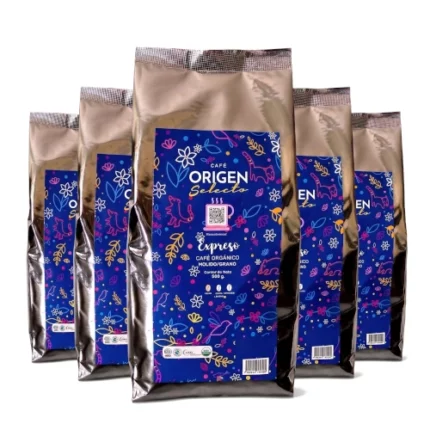 Café Orgánico Molido Origen Selecto Expreso Pack X 5kg