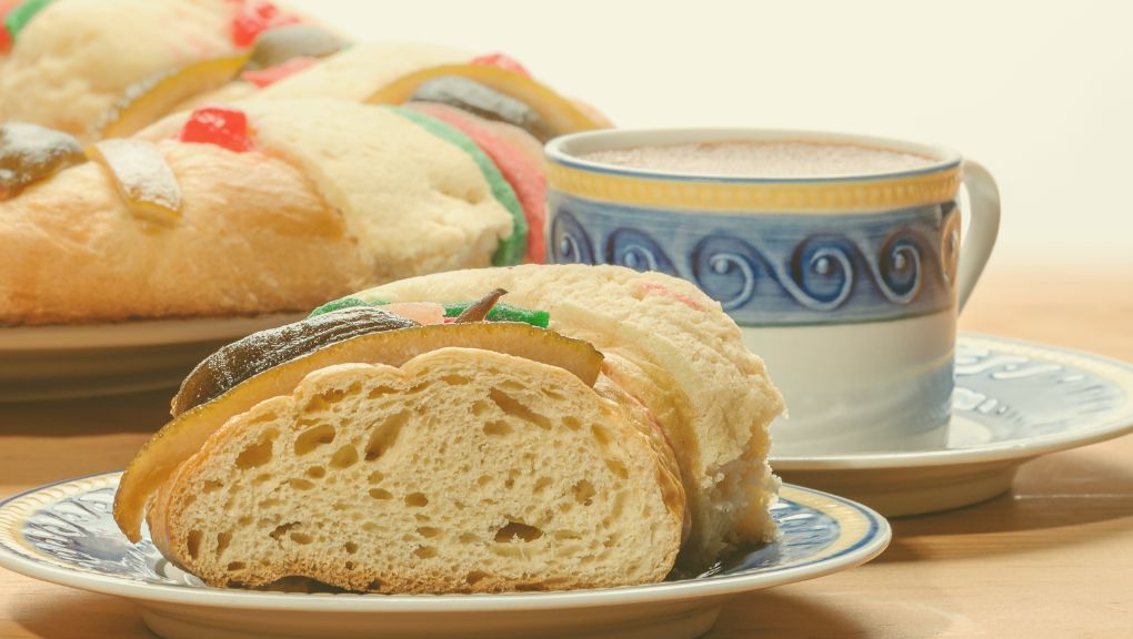 Rosca de Reyes con Café Origen Selecto