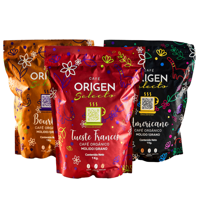 Café Orgánico Origen Selecto 1kg