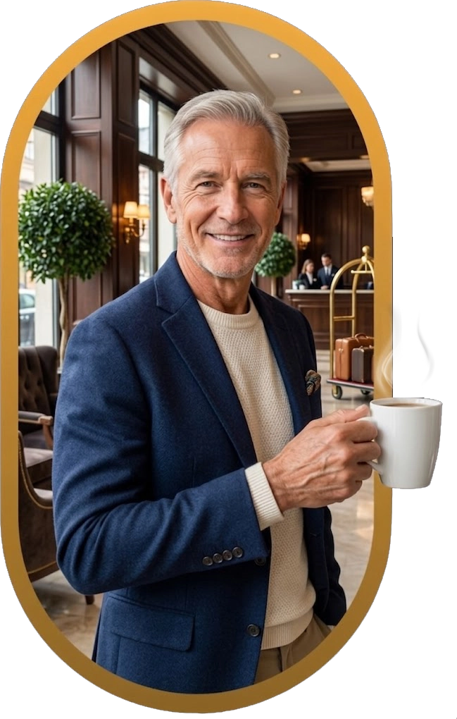 Café de calidad disponible para tus huéspedes en todo momento